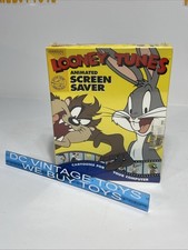 1995 Looney Tunes Animated Screen Saver With Mouse Pad New