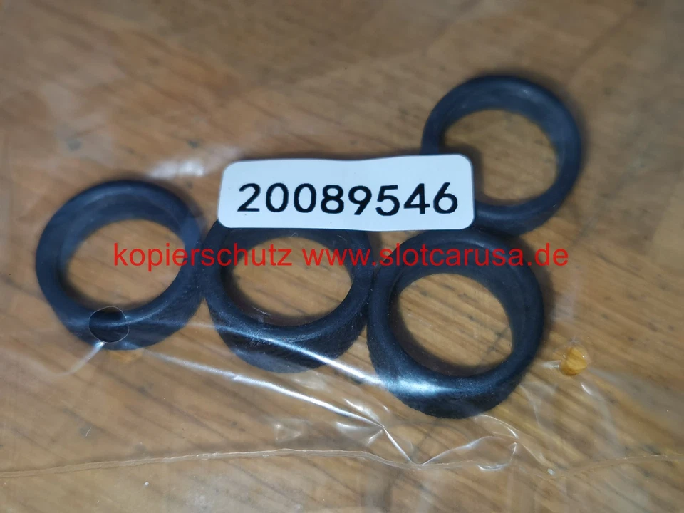 CARRERA TOYS GMBH Carrera 89546 Ersatzreifen Evolution Digital 132 Porsche 911 27242 27243 30437