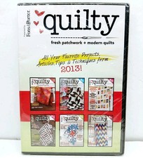 Quilty 2013 PC MAC Adobe Reader 5.0 And Up Issues 3-8 Quilts New Sealed