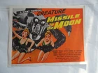 SCI FI/MISSILE TO THE MOON/TITLE  lobby card 1958