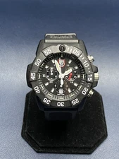 Luminox Navy Seal 3580 Series XS.3581 Black/White Chronograph Quartz Watch - New