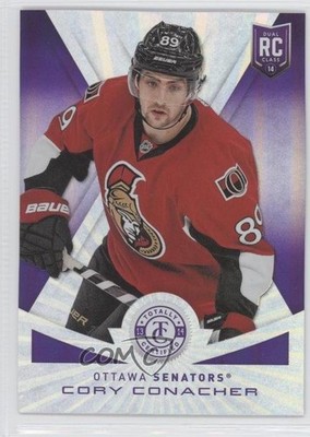 2013 Totally Certified Mirror Platinum Purple 35/35 Cory Conacher Rookie RC g5j