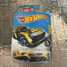 2016 Hot Wheels #41 Super Chromes 6/10 TWO TIMER Gold Variation w/Blue Wheel OH5