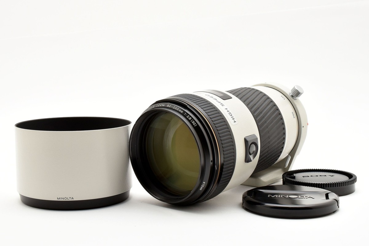 【実用品】MINOLTA AF 80-200mm F2.8 中古)MINOLTA (ミノルタ) AF 80-200mm F2.8 G ※白鏡筒（商品ID