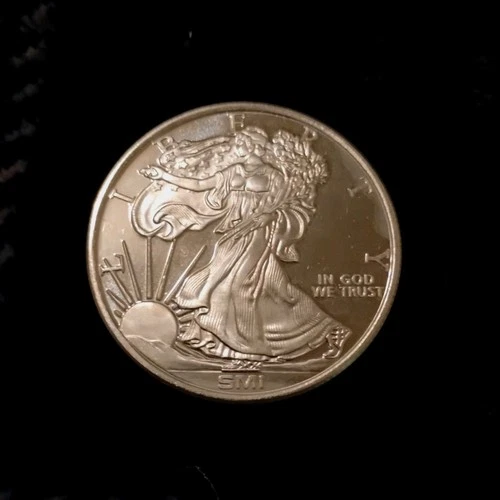 1 oz  Liberty  Round Sunshine Mint  .999 Silver  Low Price Buy the Dip!