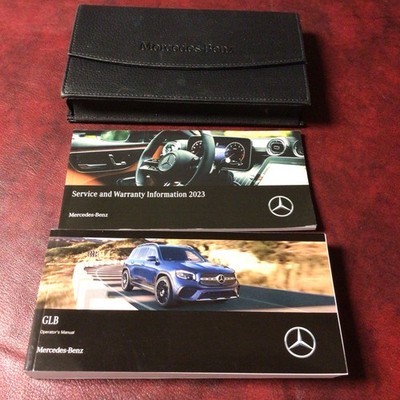 2023 MERCEDES BENZ GLB OWNERS MANUAL REF MAINT SERV GUIDE CASE ALL MODELS