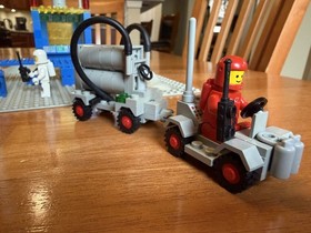 Vintage LEGO 483 Alpha-1 Rocket Base Classic Space Complete 3 Astronauts