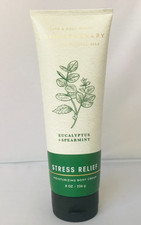 Bath  Body works Aromatherapy STRESS RELIEF EUCALYPTUS SPEARMINT Body Cream NW