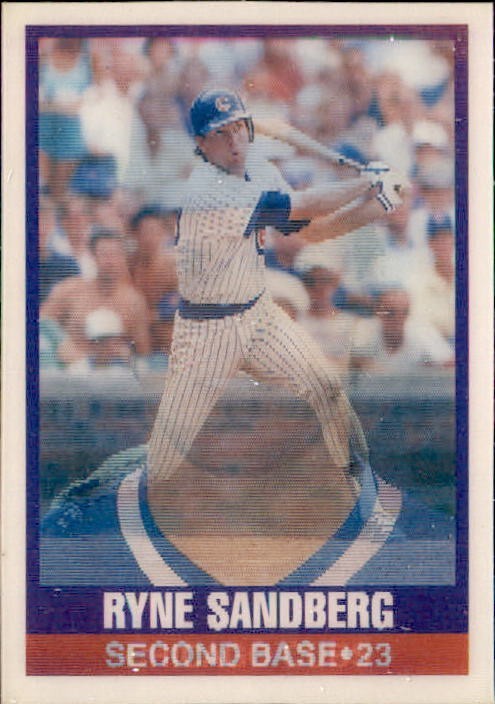 Ryne Sandberg 1989 Sportflics Card #201