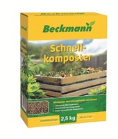 Beckmann Schnellkomposter Mit Guano Kompostbeschleuniger 2,5 Kg FüR 3 M³