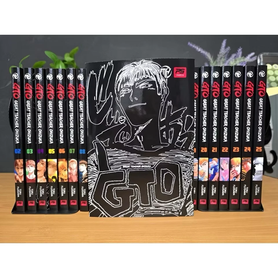 GTO Great Teacher Onizuka Manga Volume 1-25 Complete Set English Version Comic - Image 3 of 4