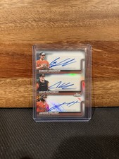 2025 Topps Chrome Gunnar Henderson Rutschman Holliday Triple Auto 22/25🔥 
