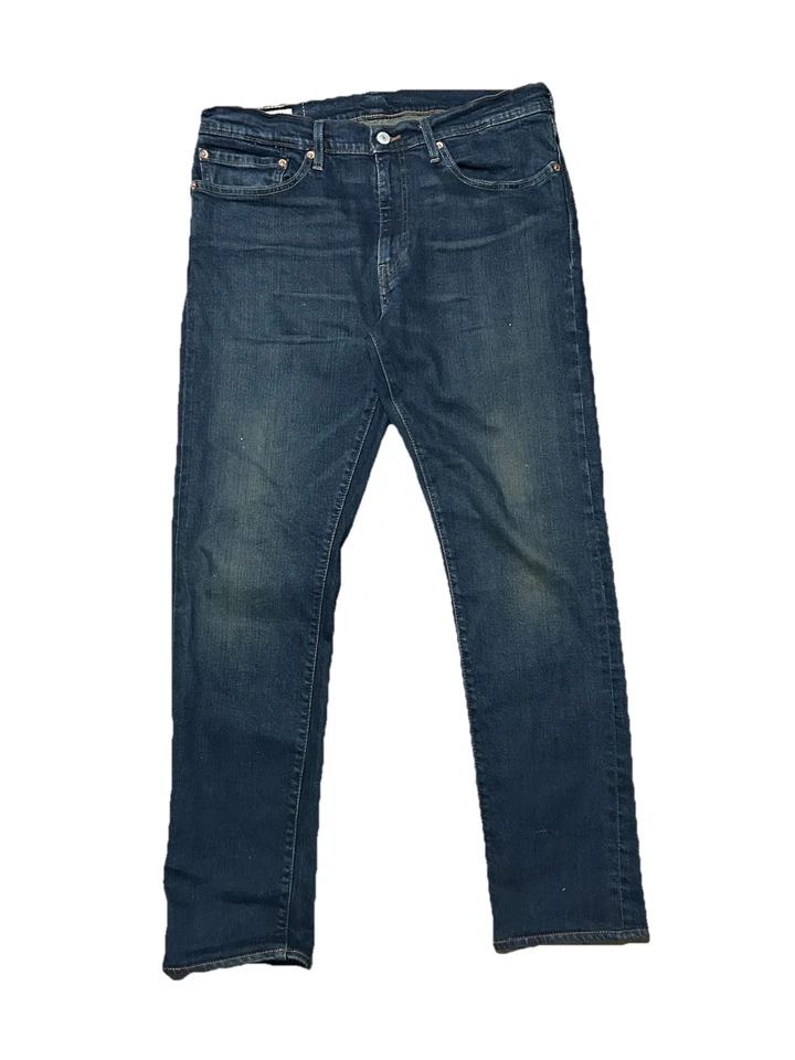 Jeans Levi’s Premium 511 Modernos Slim Fit Borde Lavado Oscuro Denim. Talla 34x32 Foto 4 de 4