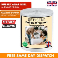 Image of Bubble Wrap Roll Heavy-Duty Small Bubble Cushioning 300x25, 500x100 Meters Long