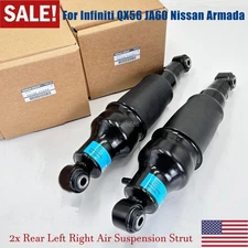Genuine 2x For Infiniti QX56 JA60 Nissan Armada Rear Air Suspension Shocks Strut