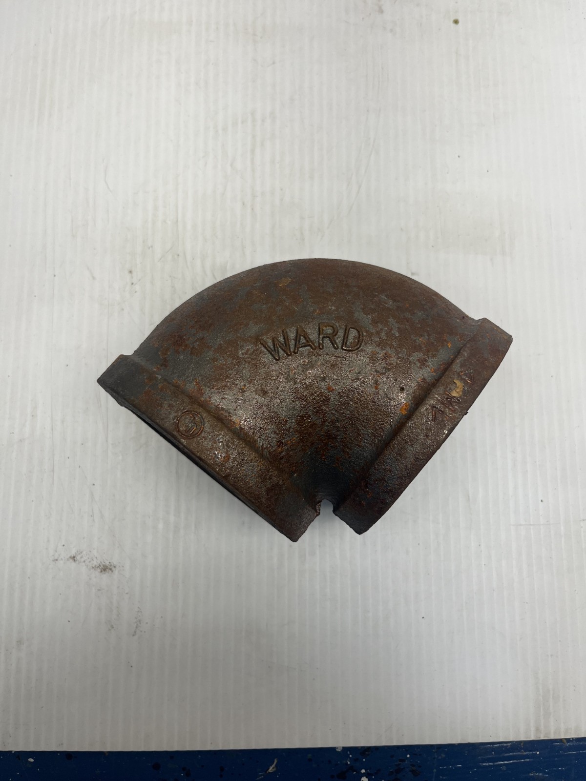 Ward 3" NPT Malleable Iron Pipe Fitting Elbow 90° USA