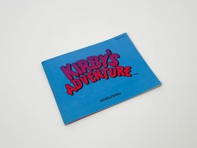 Kirby's Adventure NES Libretto Istruzioni Manuale