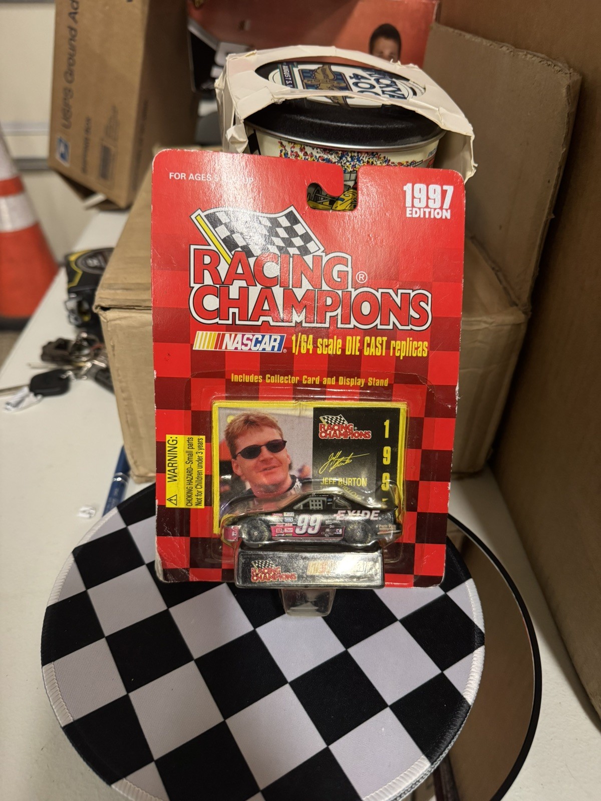1997 Racing Champions Jeff Burton #99 1:64 NASCAR Diecast Replica Car
