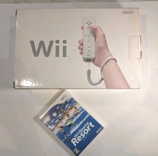 Nintendo Wii Console Japanese Version Boxes + Wii Sports Resort - US SELLER