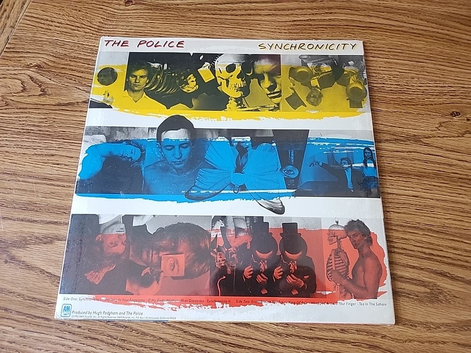 The Police 'Synchronicity' 1983 original LP shrink ex condition USA + videodisc! - Image 2 of 4