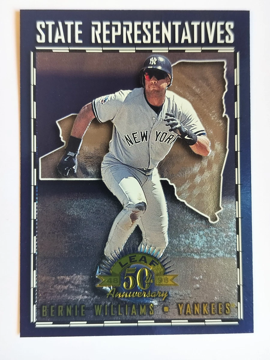 Bernie Williams Baseball 1998 Season Sports Trading Cards