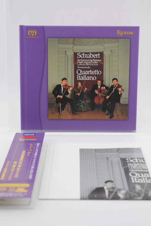 ESOTERIC SACD Schubert String Quartet Quartetto Italiano ESSD-90170 Japan Hybrid - Image 3 of 4
