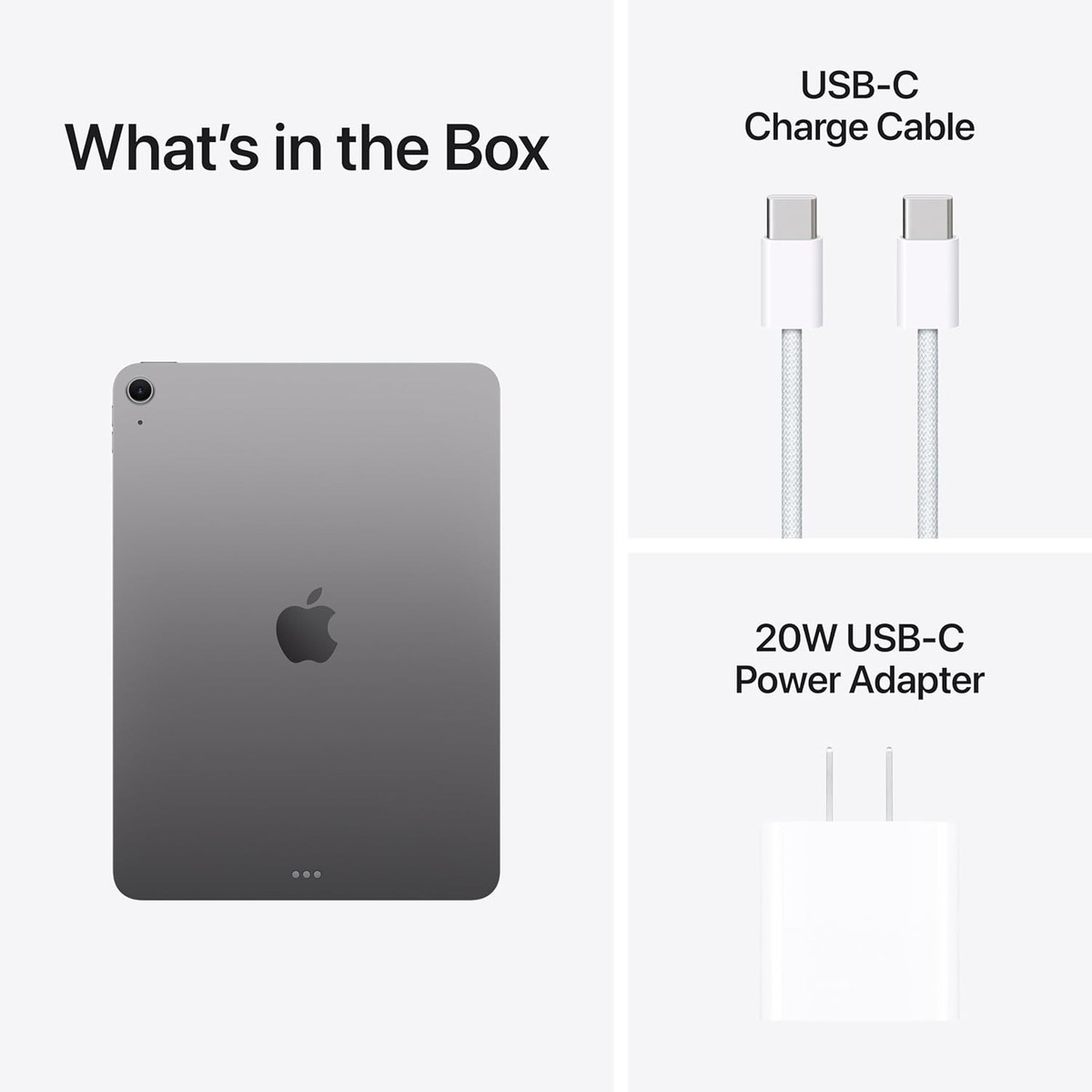 2025 Apple iPad Air 11-inch M3 Chip 128GB Wi-Fi Space Gray MC9W4LL