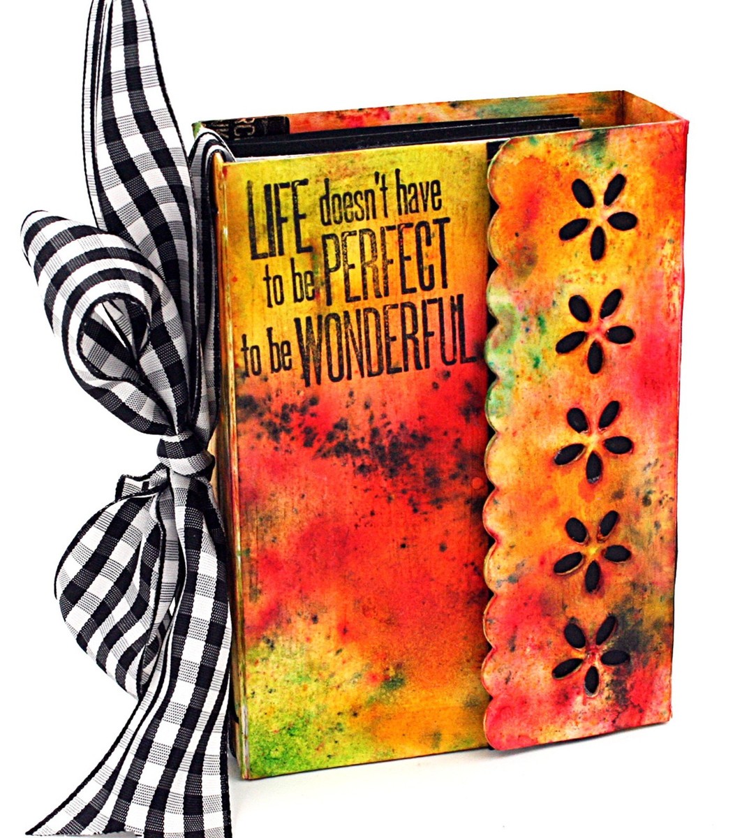 Sizzix ScoreBoards XL Die - Wrapped Journal 662816 Eileen Hull for