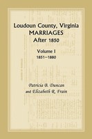 Patricia B. Duncan (U. A.) | Loudoun County, Virginia Marriages After 1850,...