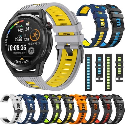 Sports Watch Strap For Ticwatch Pro Pro 3 GPS E2 S2 22mm Lug Width Silicone Band