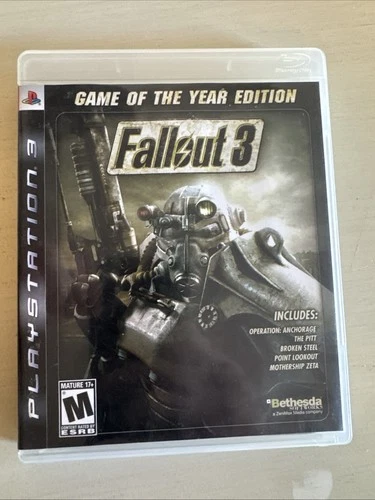 Fallout 3 -- Game of the Year Edition (Sony PlayStation 3, 2009)