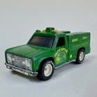 Hot Wheels Forest Service Truck Vintage Green Rubber Tires Goodyear Malaysia