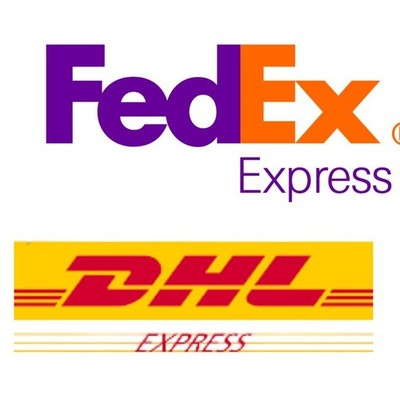 FedEx Priority or DHL Express service for additional shipping cost 