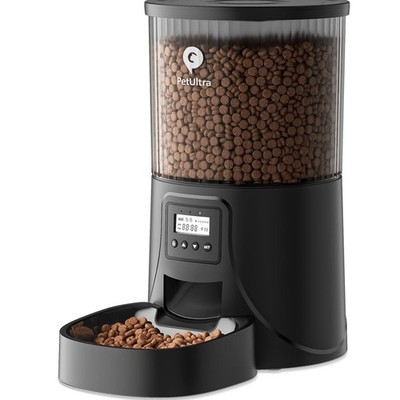 Automatic Cat Feeder: 4L Timed Cats Food Dispenser Programmable 1-6 Meal for ...