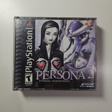 Persona 2 Eternal Punishment PS1 Original NTSC-U/C 2-Disc w/ Bonus Disc