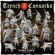 Trench Cossacs von Wargames Crew Kompatibel m...