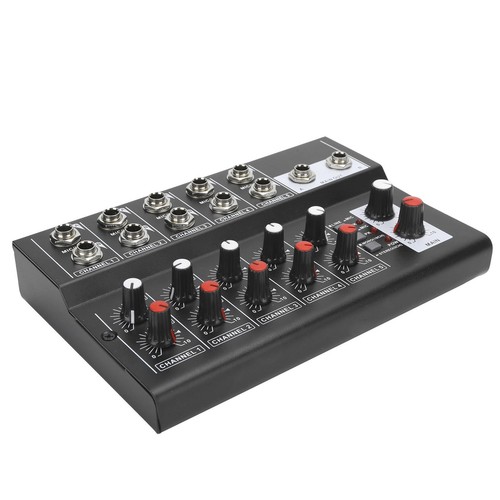 10 Kanal tragbarer Audio -Sound -Mixer Karaoke -Mikrofonverstärker EU -Stecker - Bild 7 von 12