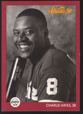 1991 Donruss Studio #214 - Charlie Hayes - Philadelphia Phillies  91-1002