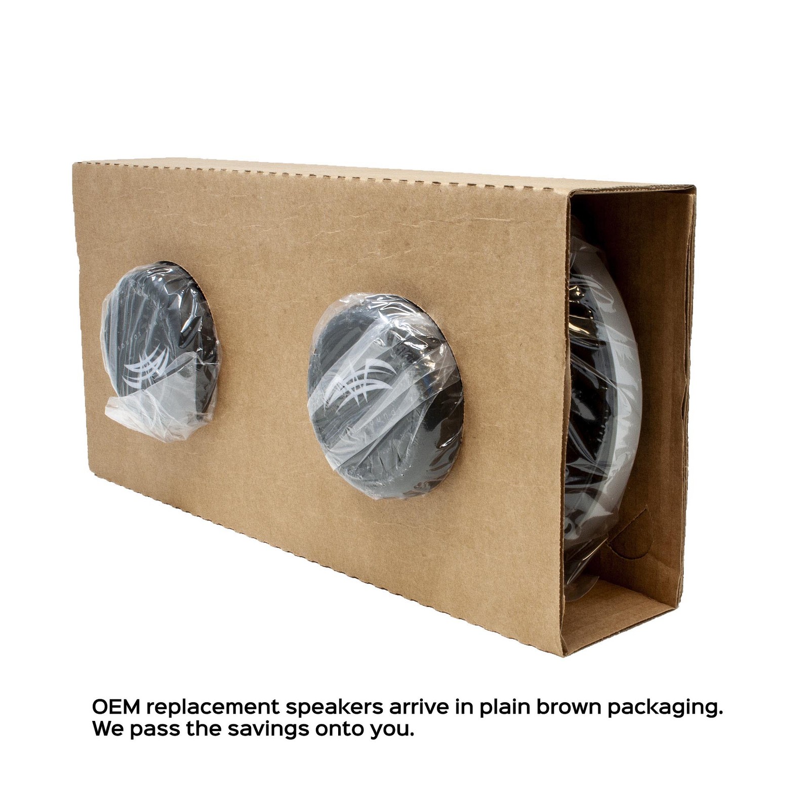 Wet Sounds XS Series Silver Grill 6.5" Speakers with120 Watt Peak Power.