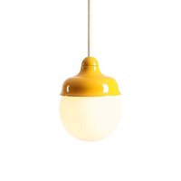 HäNgelampe Wohnzimmer Glas Gelb Esstisch B:11 Cm Rund G9 Pendelleuchte KüChe