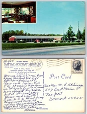 Olanta Motel Restaurant Florence SC Postcard