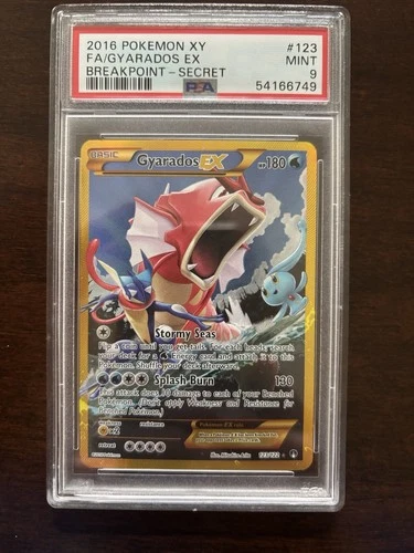Gyarados EX (Secret) 123/122 Breakpoint Holo PSA 9