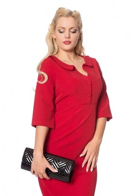 Banned Apparel - Lipstick Pencil Dress