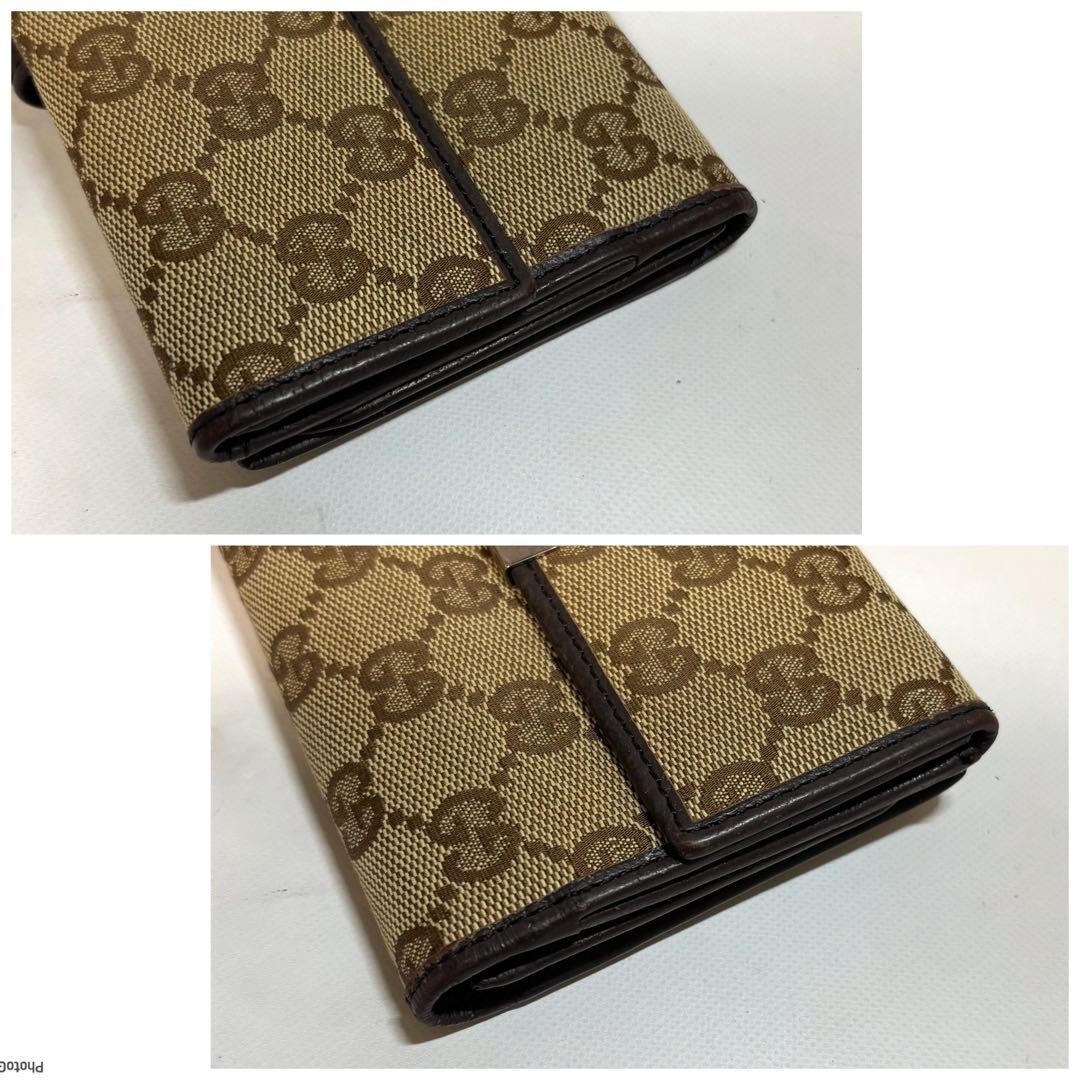 Gucci Long Wallet GG Canvas Beige Authentic G0106865 thumbnail 3