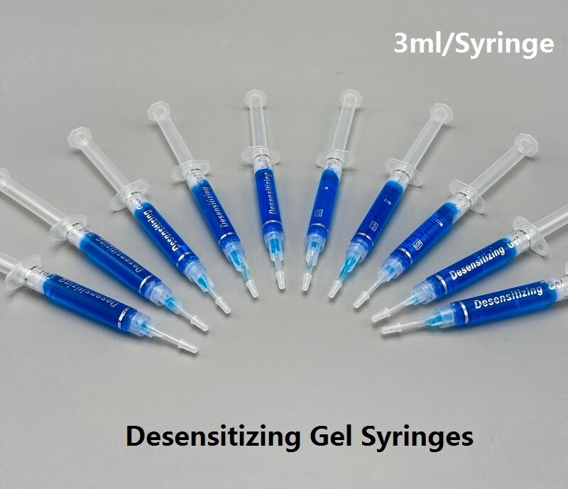 Dental Desensitizing Gel Syringes Teeth Sensitivity Remineralization