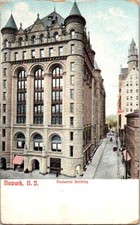 Vintage Postcard The Prudential Building Newark NJ New Jersey              B-361