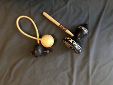 Set Of African Maracas Giraffe Musical African Art Made In Africa