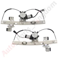Rear Left Right Window Regulator For 2004-2008 Pontiac Grand Prix Sedan w/ Motor