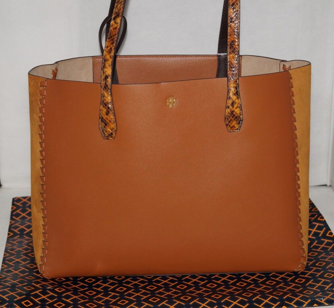 tory burch tote bag brown