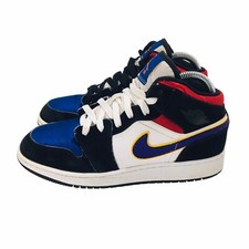Nike Air Jordan Retro 1 Mid SE Lakers Rivals BQ6931-005 Sz 5.5 Youth or 7 Women